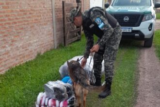 COLONIA POPULAR: Persecución Y Secuestro De 60 Bultos De Mercadería Ilegal