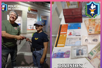 RESISTENCIA:  Detuvieron A Un Hombre Con Pedido De Captura Y Regresaron La Billetera Extraviada A Un Ciudadano