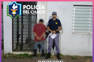 RESISTENCIA: Aprehendieron A Un Joven Que Intentó Sustraer Bebidas De Un Comercio