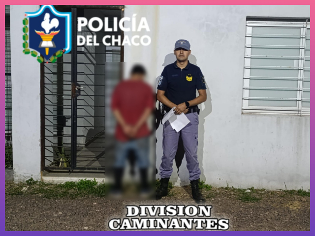 RESISTENCIA: Aprehendieron A Un Joven Que Intentó Sustraer Bebidas De Un Comercio