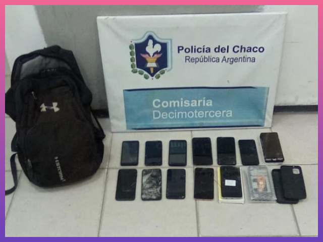 RESISTENCIA: Recuperan Repuestos De Celulares Sustraídos De Una Vivienda