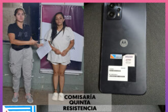 CHACO: Recuperaron El Teléfono Sustraído A Una Dama