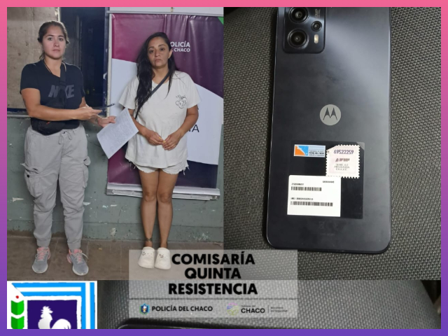 CHACO: Recuperaron El Teléfono Sustraído A Una Dama