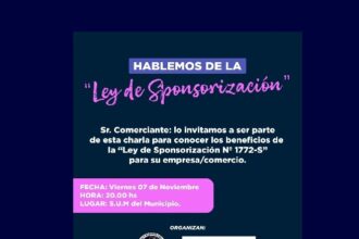 Charla Informativa Sobre La Ley De Sponsorización Deportiva En Pampa Del Infierno