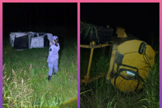 CHACO: Un Hombre Resultó Lesionado Tras El Vuelco De Una Camioneta En Ruta 95