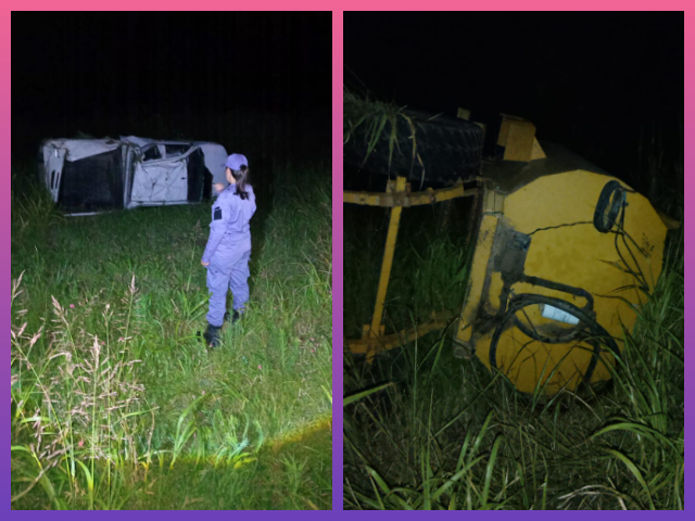 CHACO: Un Hombre Resultó Lesionado Tras El Vuelco De Una Camioneta En Ruta 95
