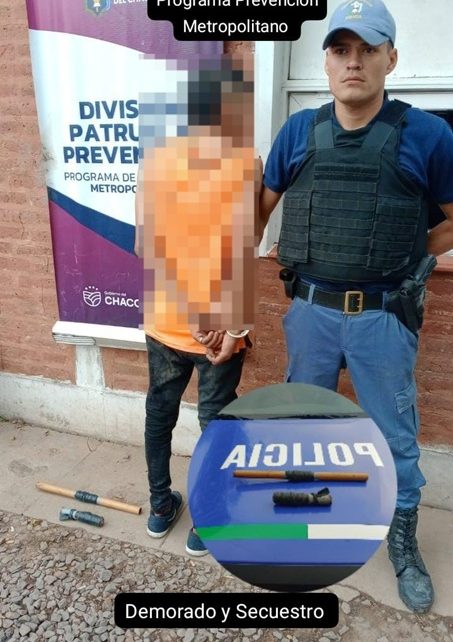 RESISTENCIA: Tras Las Rejas: Detenido Con Una Tumbera En Su Poder