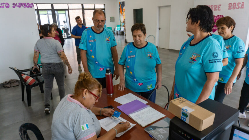 Sáenz Peña: Se realizó un operativo SUBE para Adultos Mayores