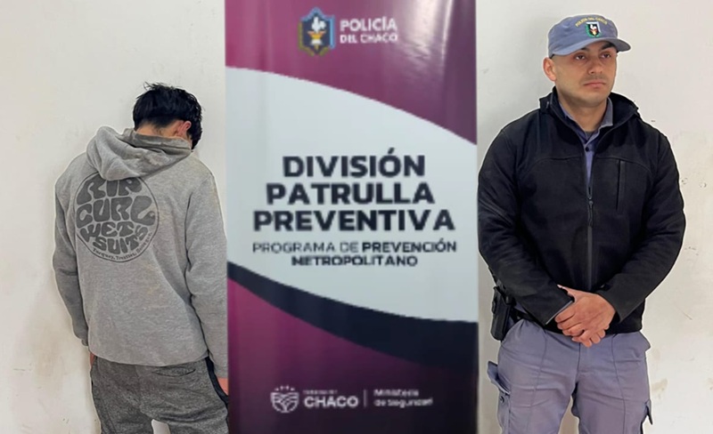 CHACO: Entró A Una Casa A Robar, Pero Fue Detenido A Los Pocos Metros