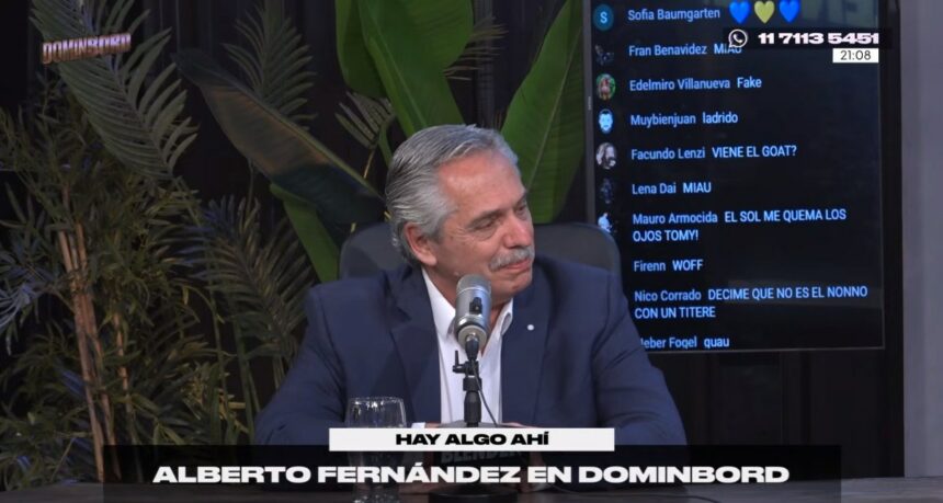 Reapareció Alberto Fernández y habló sobre el supuesto video en el ascensor con una famosa