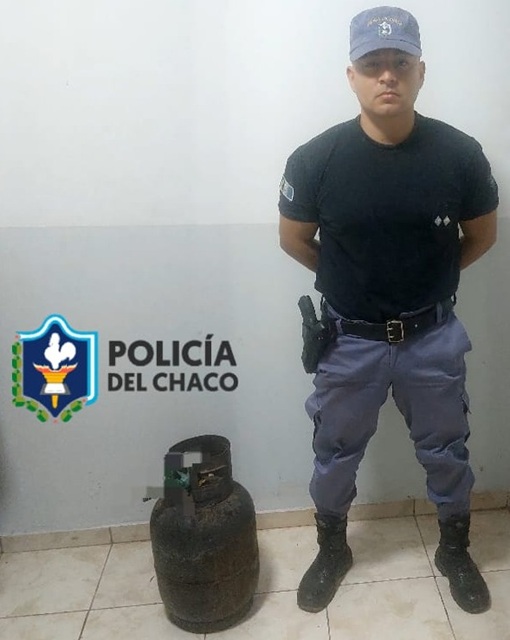 CAMPO LARGO: Rápido Accionar Para Recuperar Una Garrafa Robada