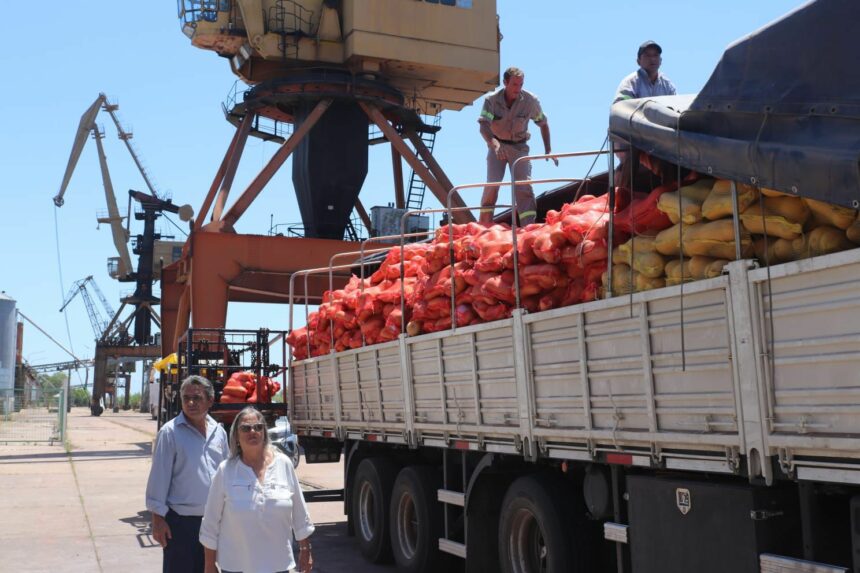 Histórico: El Puerto De Barranqueras Envía A Uruguay Su Primera Carga De Zapallo Chaqueño