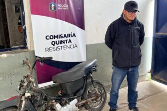 RESISTENCIA: Agentes De La Comisaría Quinta Recuperaron Una Moto Sustraída