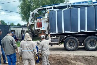 Sameep Realizó Trabajos De Mantenimiento De La Red Cloacal En La Leonesa