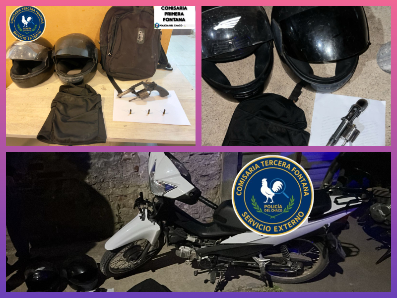 FONTANA: Andaban Armados Pero Fueron Detenidos