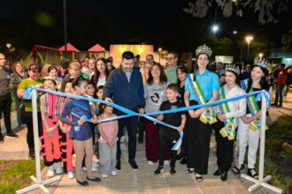 Sáenz Peña: Se inauguró la puesta en valor de la plazoleta “Rayito de Sol”