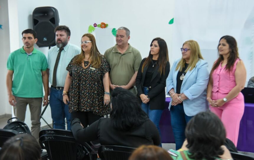 Delgado participó del tercer encuentro del curso “Acompañantes Comunitarias contra las Violencias”