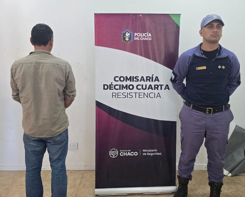 RESISTENCIA:  Aprehendido Por Ingresar Al Domicilio De Su Expareja Y Amenazarla