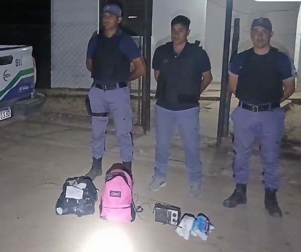 EL SAUZALITO: Recuperan Elementos Robados Y Demoran A Dos Sospechosos