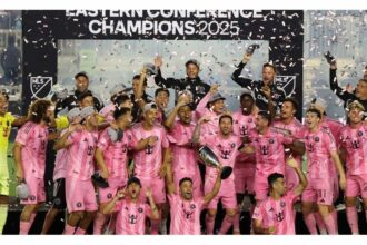 Con goleada y fiesta de Messi, Inter Miami gritó campeón en el Este y se metió en la final de la MLS
