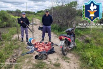 CHACO: Secuestraron 60 Kilos De Carne Faenada Tras Una Persecución