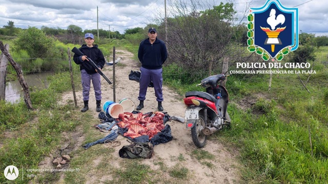 CHACO: Secuestraron 60 Kilos De Carne Faenada Tras Una Persecución