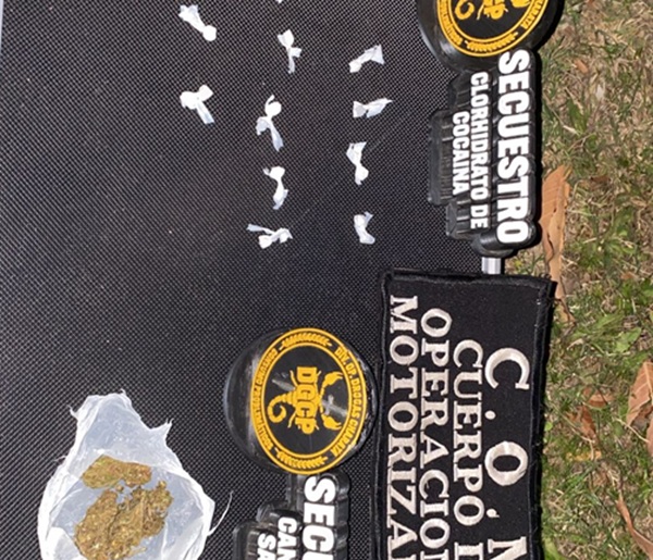 CHARATA: Interceptaron A Dos Jóvenes Con Drogas Y Una Réplica De Arma De Fuego En La Localidad