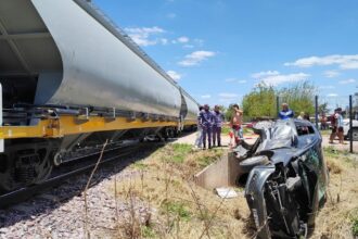HERMOSO CAMPO: Un Hombre Resultó Herido Tras Un Choque Entre Un Vehículo Y Un Tren