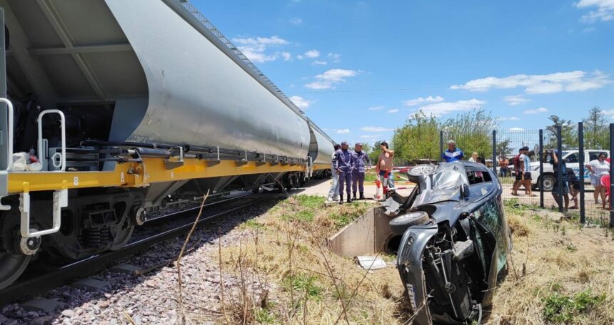HERMOSO CAMPO: Un Hombre Resultó Herido Tras Un Choque Entre Un Vehículo Y Un Tren