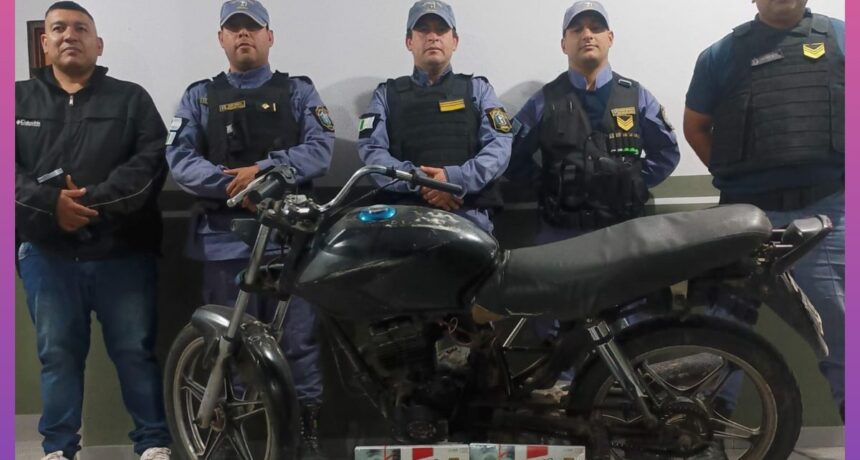 PUERTO BERMEJO: Secuestraron Cigarrillos Extranjeros Y Una Motocicleta