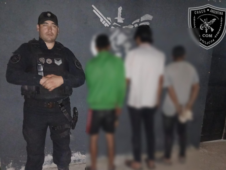 QUITILIPI: Operativo “Lince”: Cuatro Demorados Y Secuestro De Motocicleta Y Armas Blancas