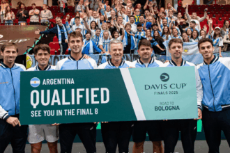 Se viene el Final 8 de la Copa Davis 2025, donde Argentina enfrenta a Alemania