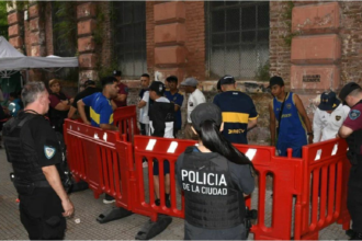 Casi cien trapitos demorados y varios detenidos durante el Superclásico entre Boca y River