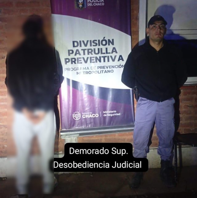 RESISTENCIA: Detenido Por Ingresar A La Casa De Su Ex Pareja Pese A Una Prohibición De Acercamiento