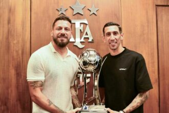 Pese a la polémica, Ángel Di María celebró el título para Rosario Central: “La gloria no tiene precio”