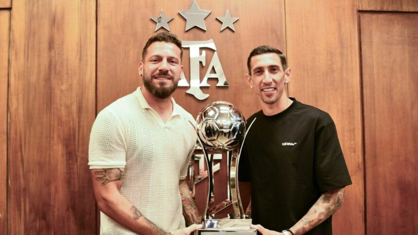 Pese a la polémica, Ángel Di María celebró el título para Rosario Central: “La gloria no tiene precio”