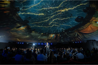 Con Sergio “Maravilla” Martínez como figura, Domos de Gloria presentó su flamante experiencia inmersiva