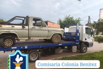 COLONIA BENÍTEZ: Recuperaron Una Camioneta Denunciada Como Sustraída