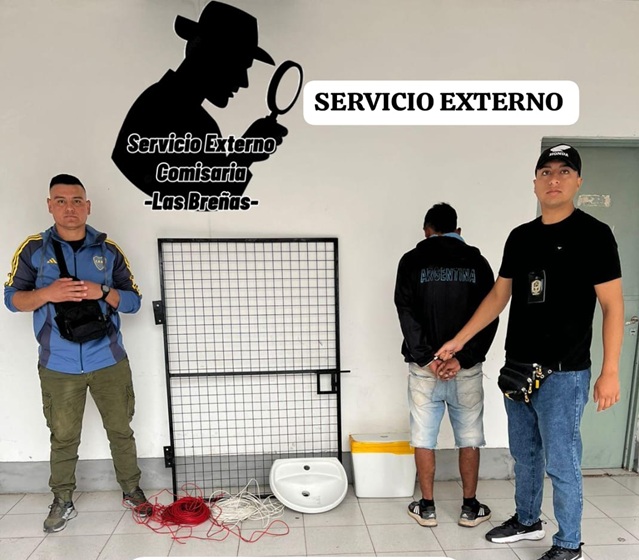 LAS BREÑAS: Empleado Infiel,  Se Llevó Objetos De Una Obra En Construcción E Intentaba Venderlos