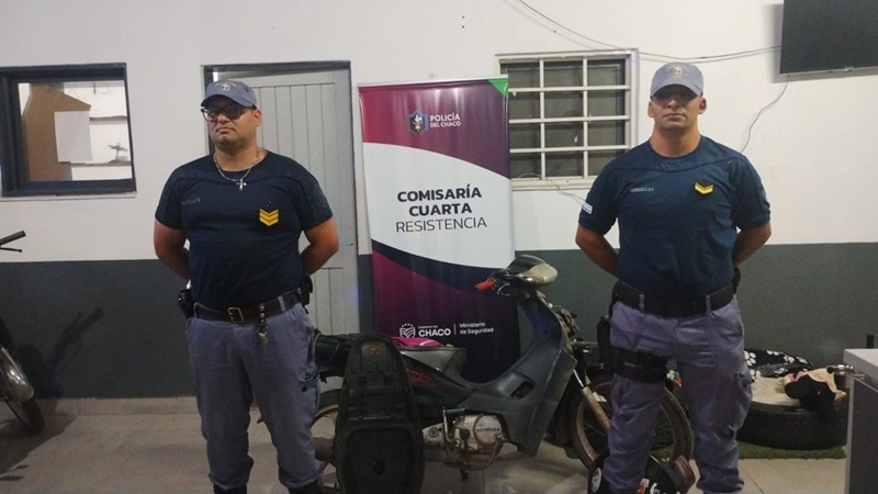 RESISTENCIA:    Villa Don Enrique: Tres Demorados Y Dos Motos Secuestradas Por Una Causa De Tentativa De Robo