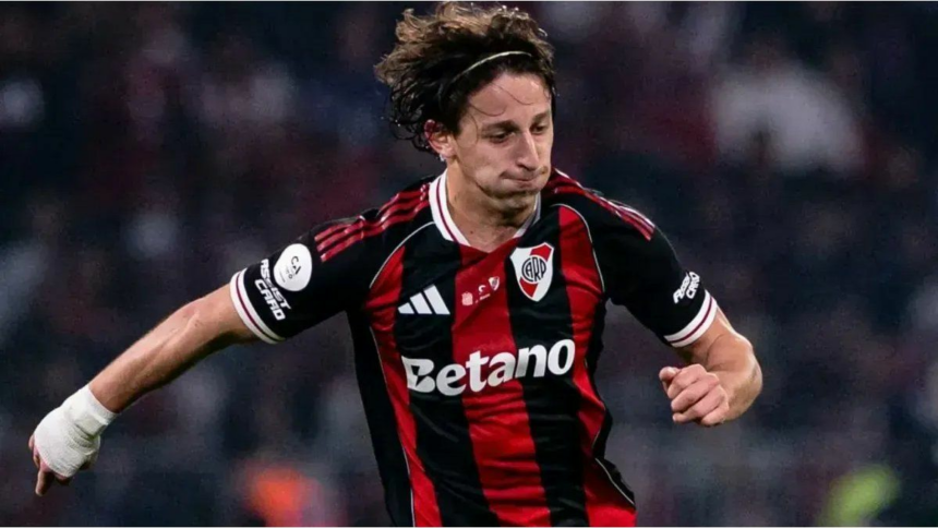 Galarza Fonda pidió disculpas a todo River tras la eliminación y asumió su error en las redes