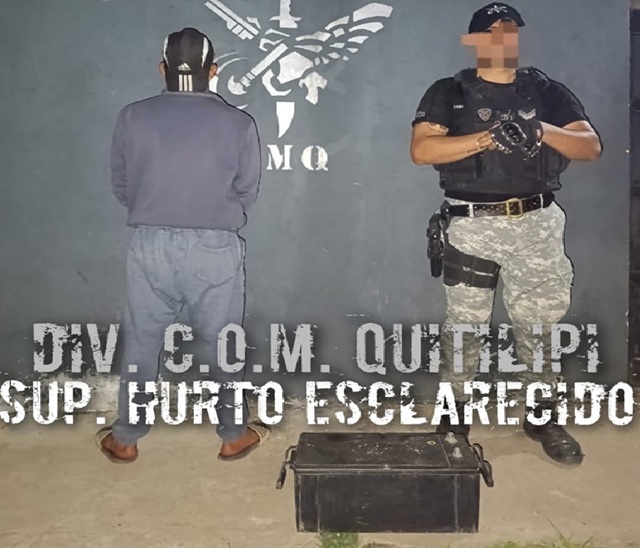 QUITILIPI: Motorizados Esclarecieron El Robo De Una Batería De Camión