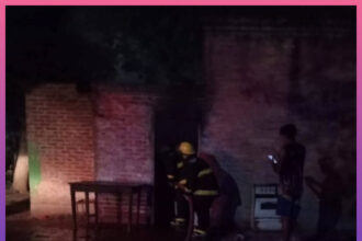 CORZUELA: Una Vivienda Quedó Envuelta En Llamas Durante La Madrugada