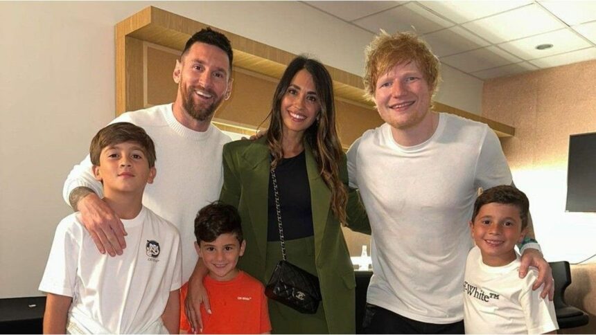 El día que ED SHEERAN vivió la VERGÜENZA de su vida al conocer a LIONEL MESSI