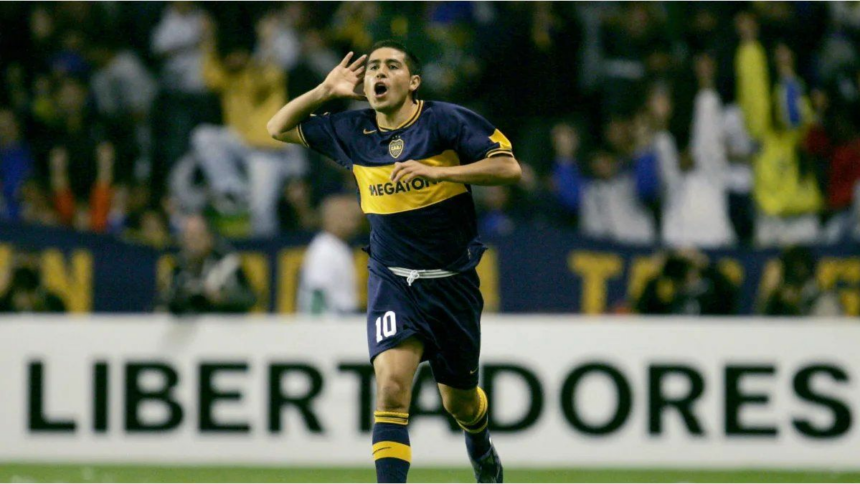 El día que Juan Román Riquelme convirtió su primer gol con la camiseta de Boca