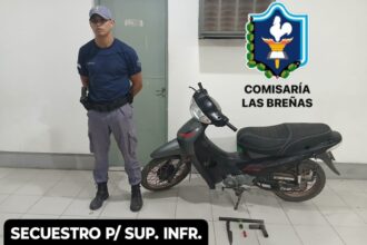 LAS BREÑAS: Menor Intentaba Huir Descartando Un Arma Casera