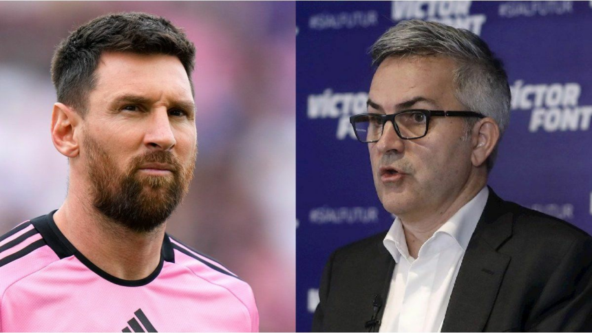 El candidato a presidente de Barcelona pidió por Lionel Messi y criticó a Laporta: “La primera llamada que haré”