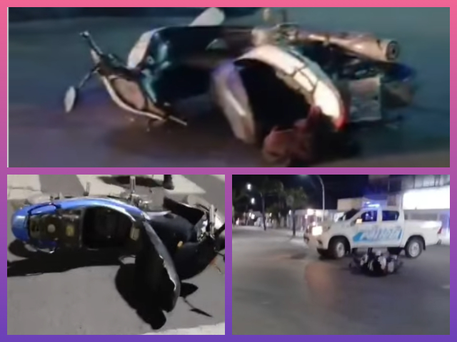 RESISTENCIA: Una Nena De 4 Años Resultó Lesionada En Un Choque En 9 De Julio Y Calle 12