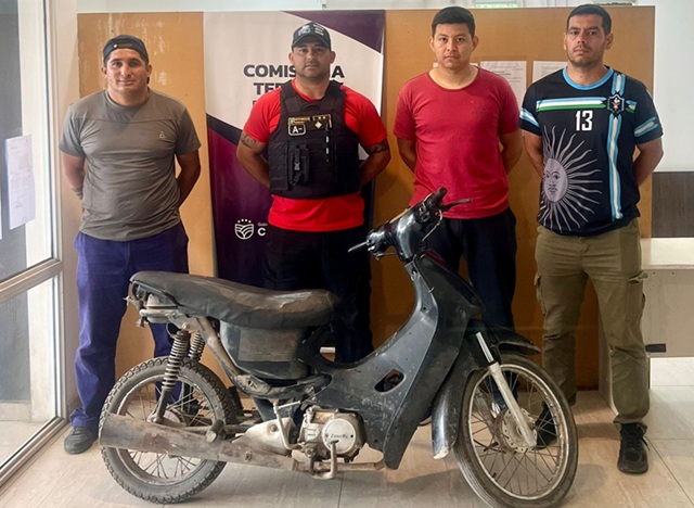 FONTANA: Recuperaron Una Motocicleta Robada