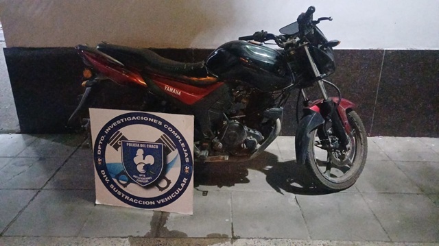 CHACO: Hallaron La Motocicleta Sustraída Y Al Autor Del Ilícito